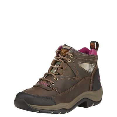 Ariat Terrain - Outdoor Schoenen DonkerBruin Camo Dames - 29023-058